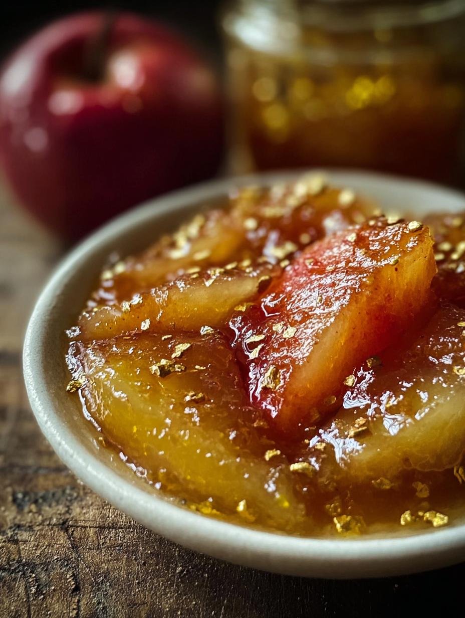Heerlijke Bratapfel Marmelade Een Ongelofelijke in glazen potten, klaar om te proeven