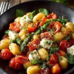Bunte Gnocchi Gemuse Pfanne