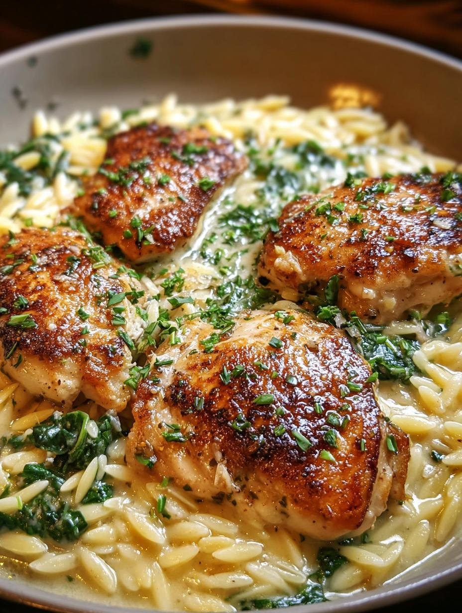 Creamy Garlic Herb Chicken