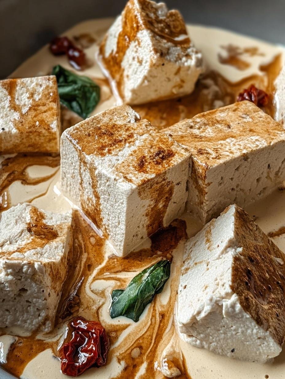 Onweerstaanbare Cremiger Heirate Mich Tofu in 45 min! - Cremiger Heirate Mich Tofu - additional detail