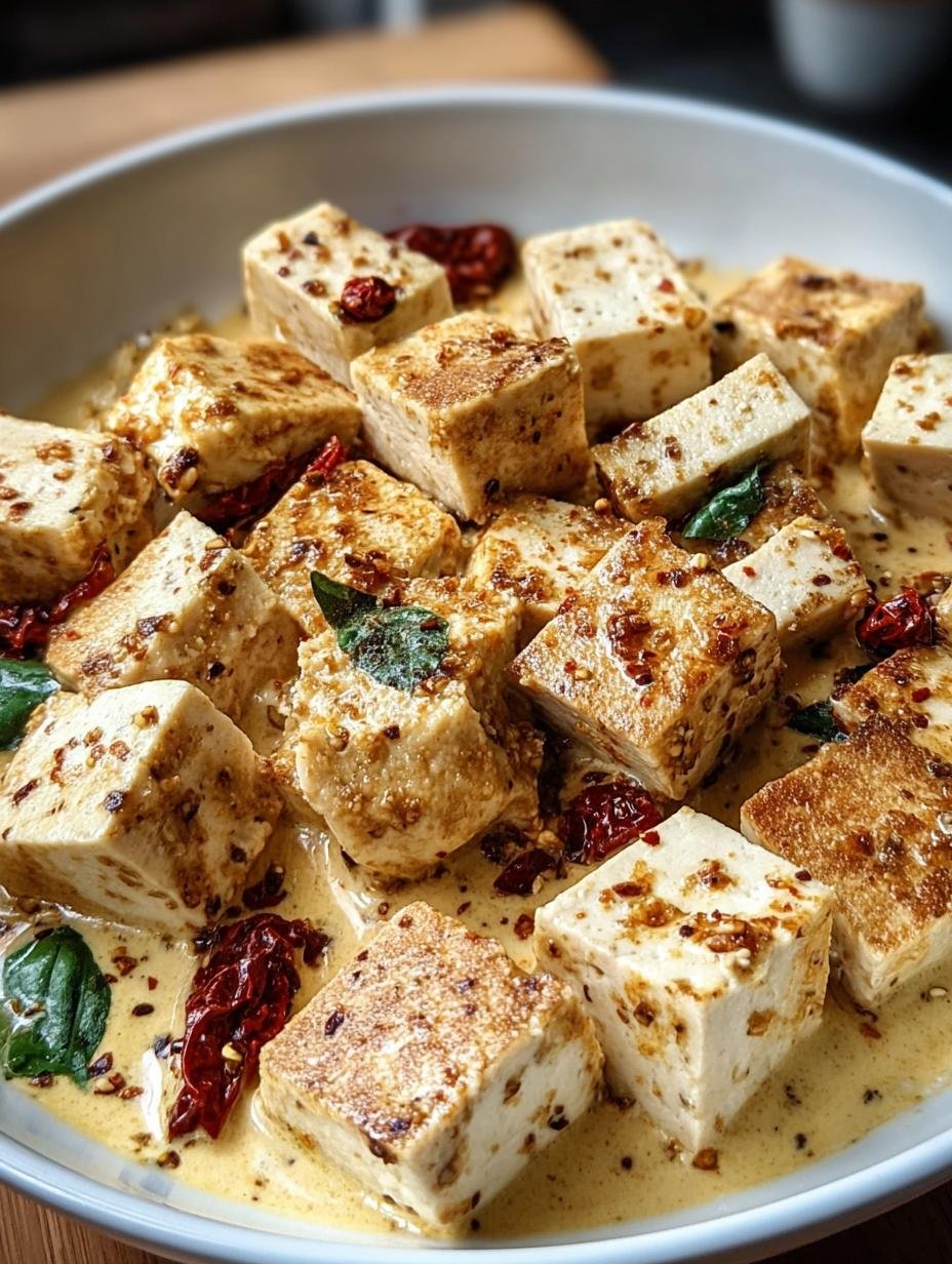 Cremiger Heirate Mich Tofu