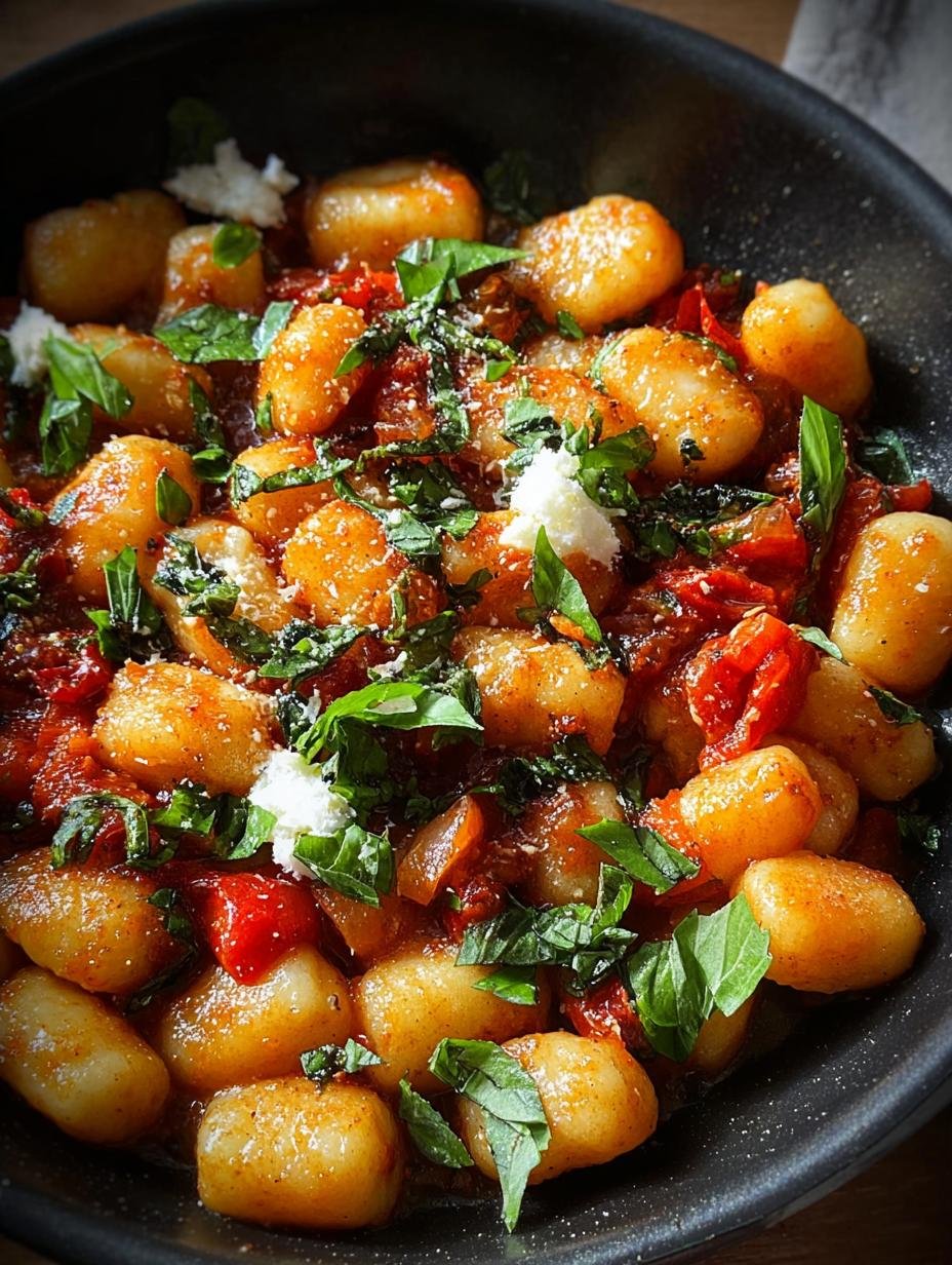 Gemuse Gnocchi Pfanne Mit