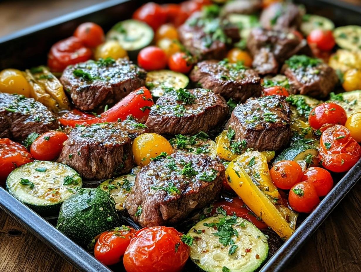 Genussvolles Sheet Pan Garlic