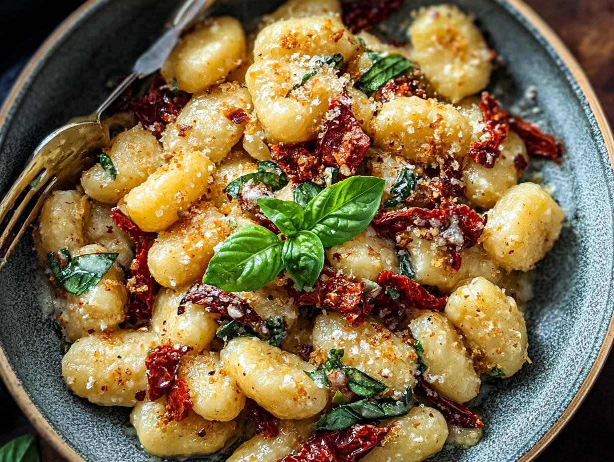 Gnocchi Mit Sonnengetrockneten Tomaten