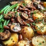 Kartoffel Pilz Pfanne Mit