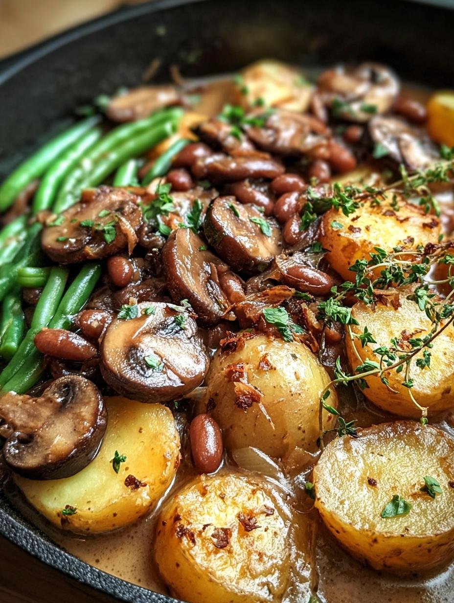 Kartoffel Pilz Pfanne Mit
