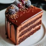 Kirsch Dulcey Schokoladentorte Ein