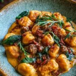 Knusprige Gnocchi Mit Wurst