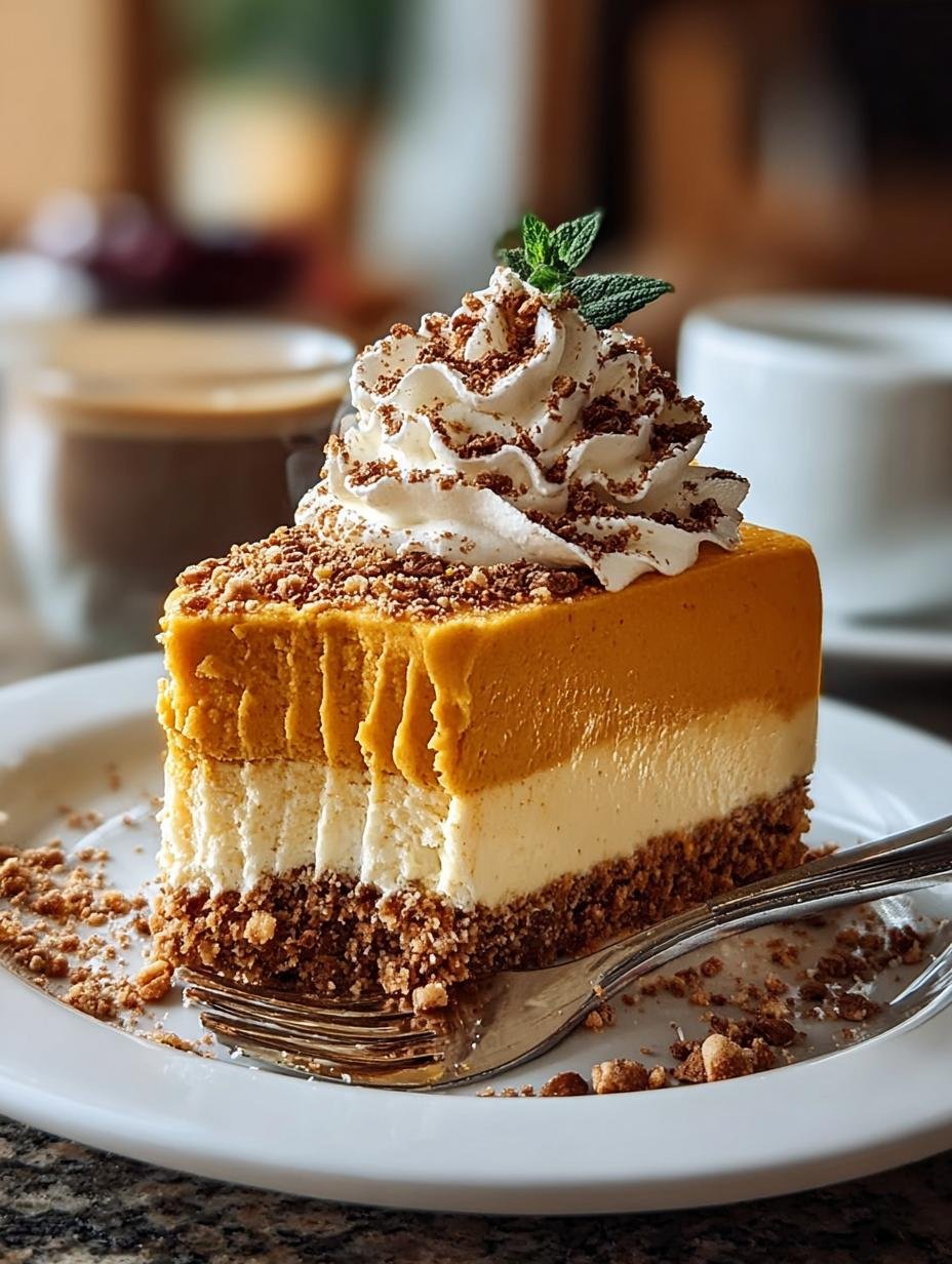 Kuerbis Mousse Kuchen