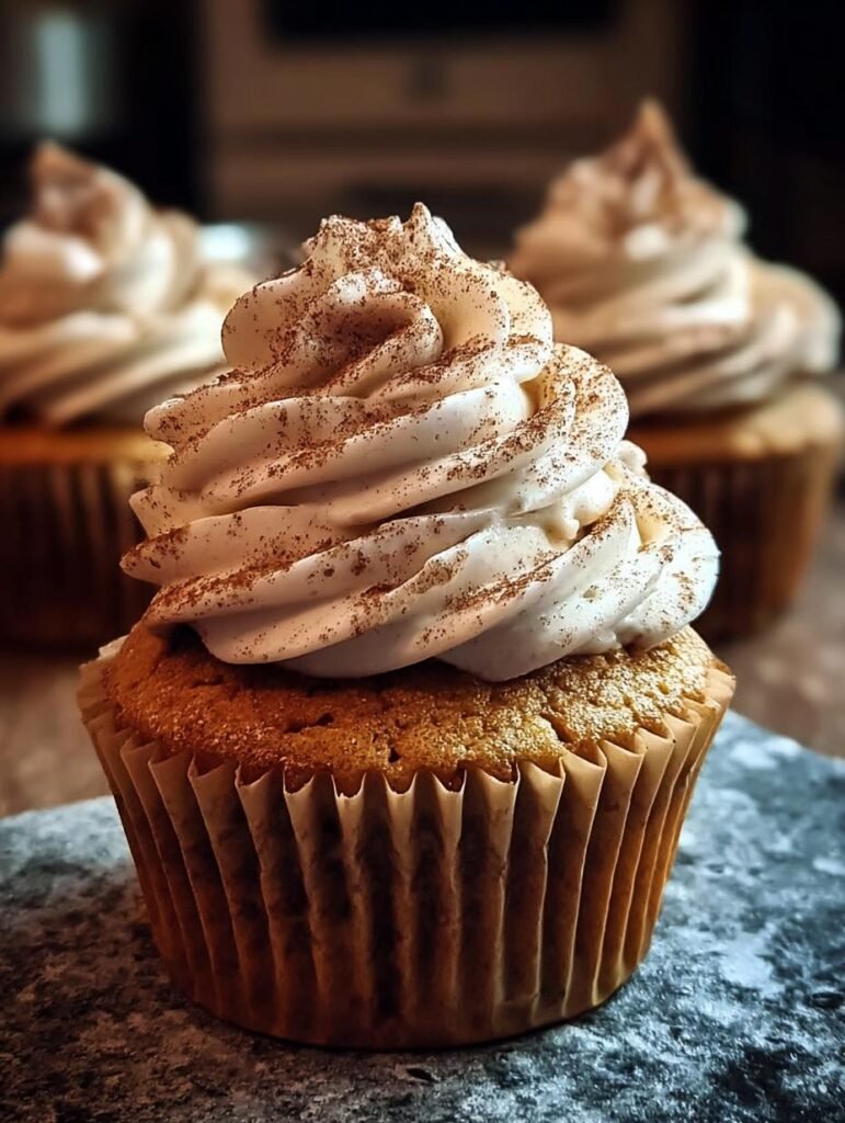 Kuerbis Zimt Cupcakes