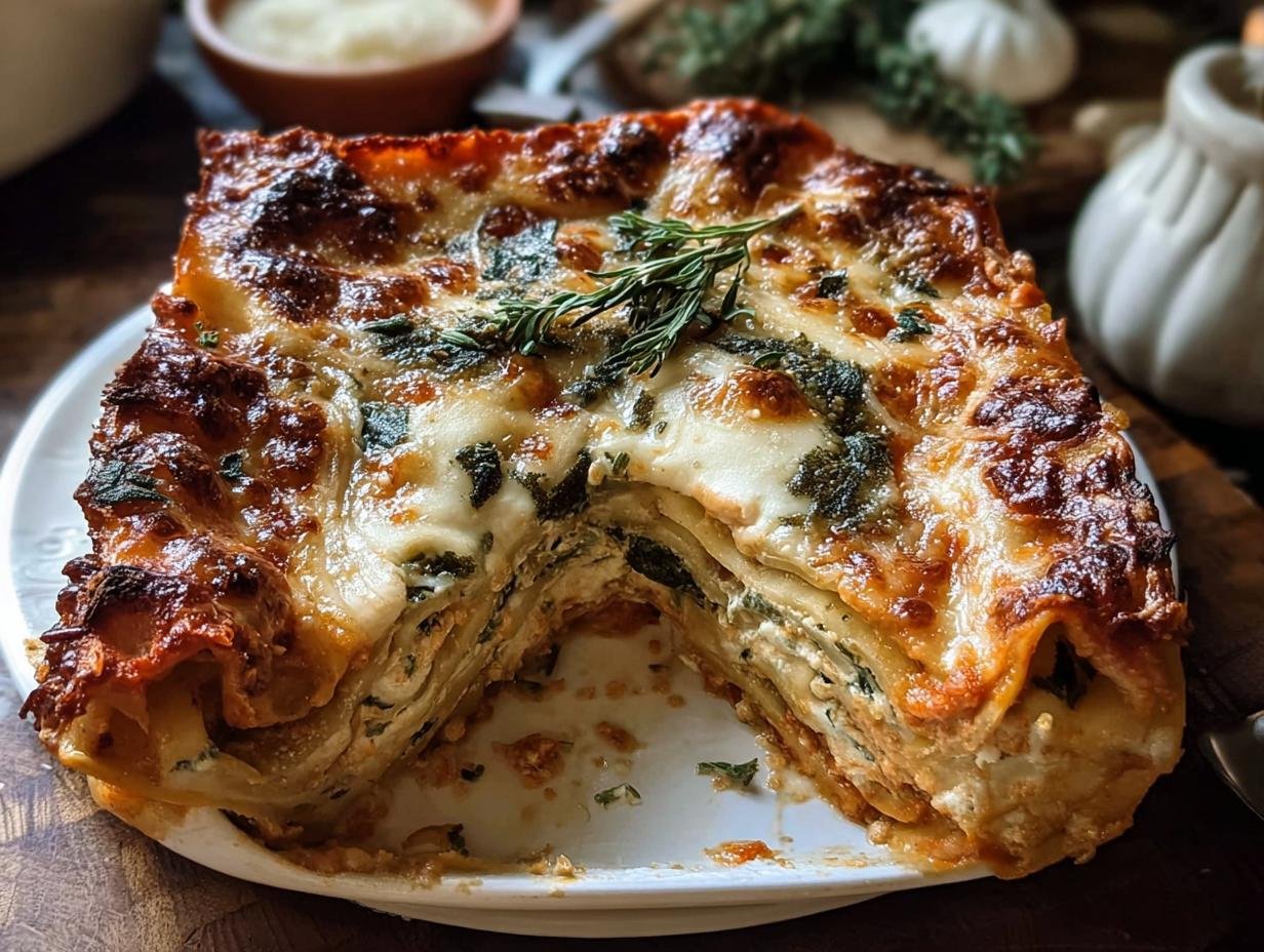 Pompoen Salie Lasagne: Verrassend Lekker Eten - Kurbis Salbei Lasagne Ein - additional detail