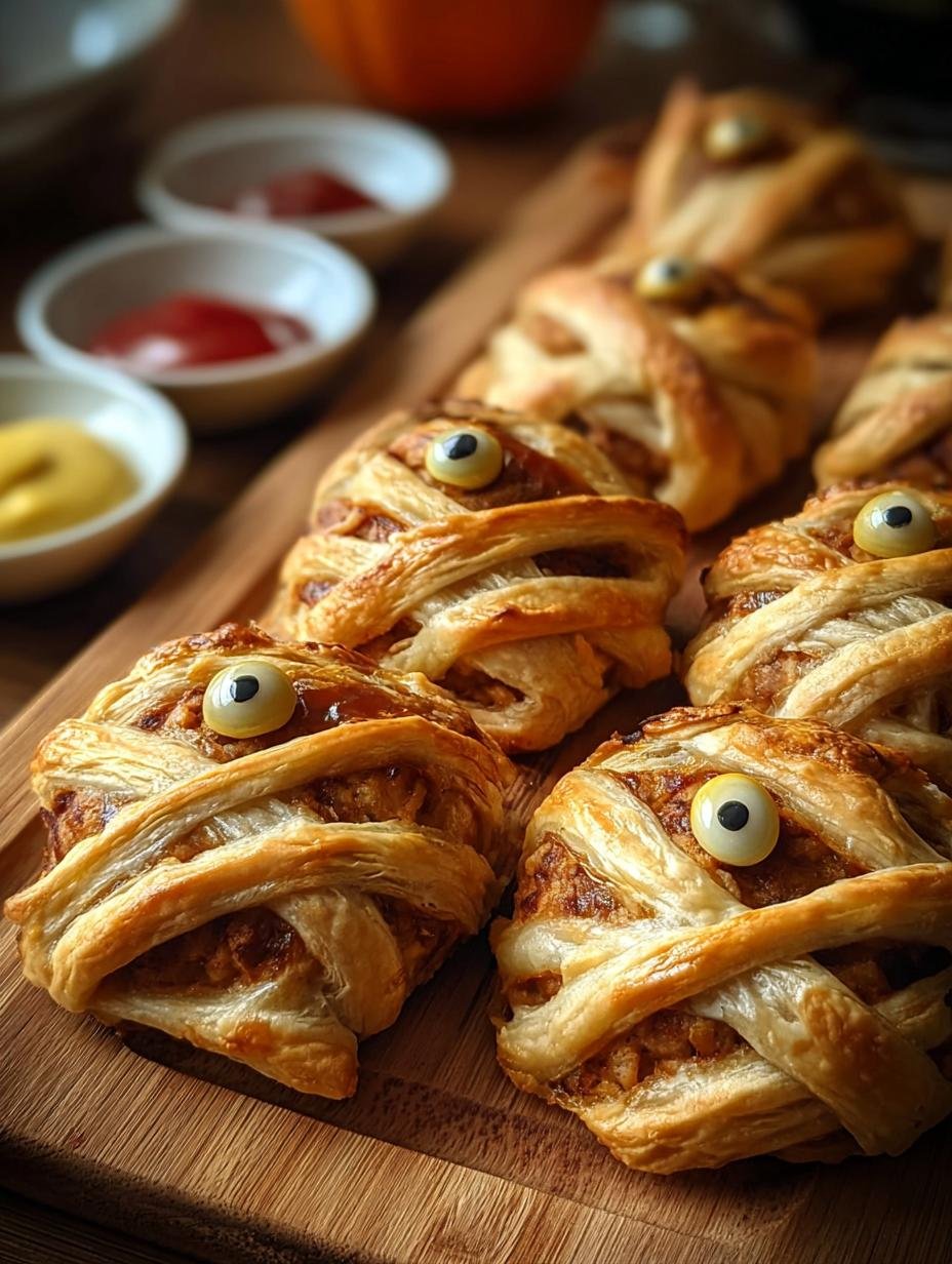 Mumien Hackfleischbällchen: Vrolijke 30 min traktatie - Mumien Hackfleischbaellchen - main visual representation