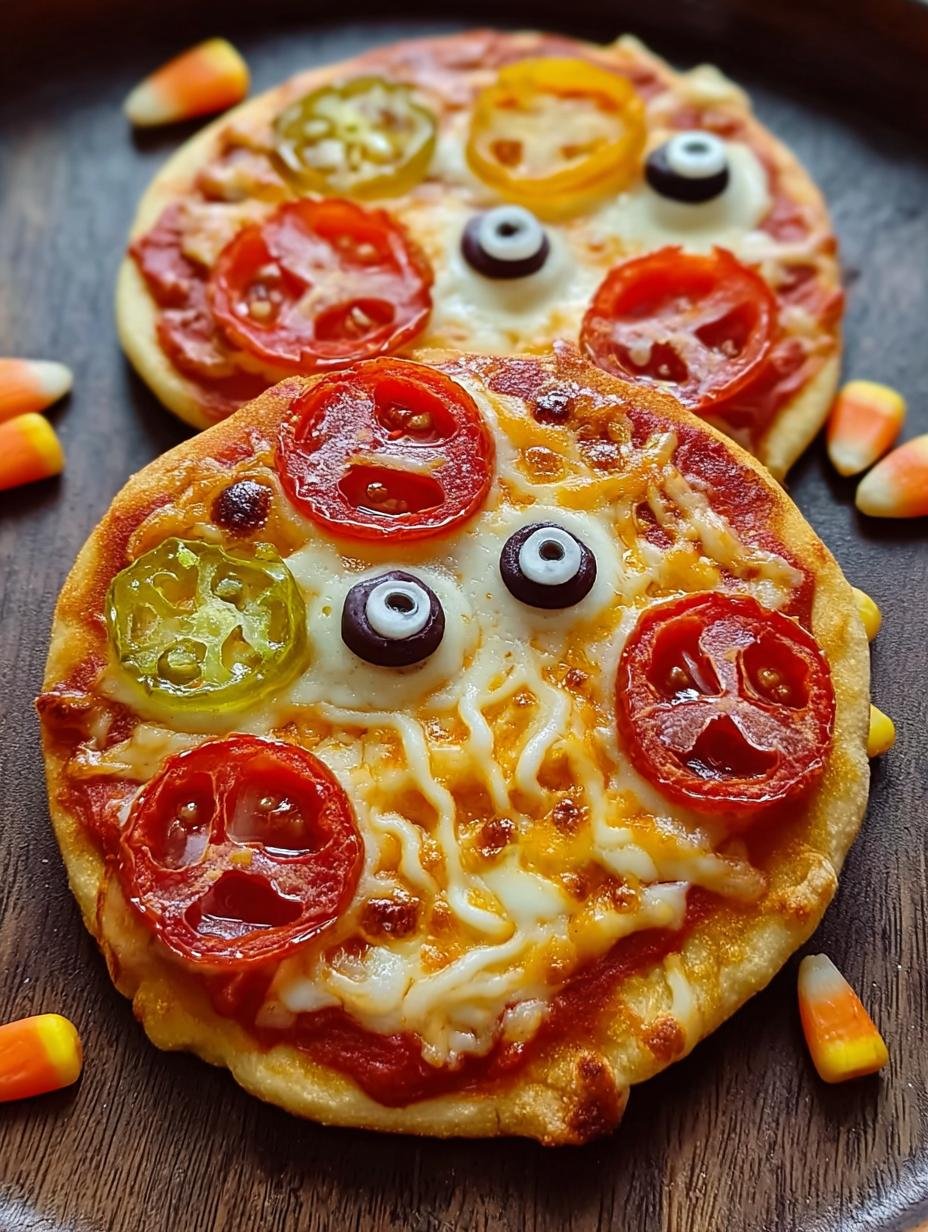 Gezellig griezelige Peasy Mini Halloween Pizza tips - Peasy Mini Halloween Pizza - main visual representation