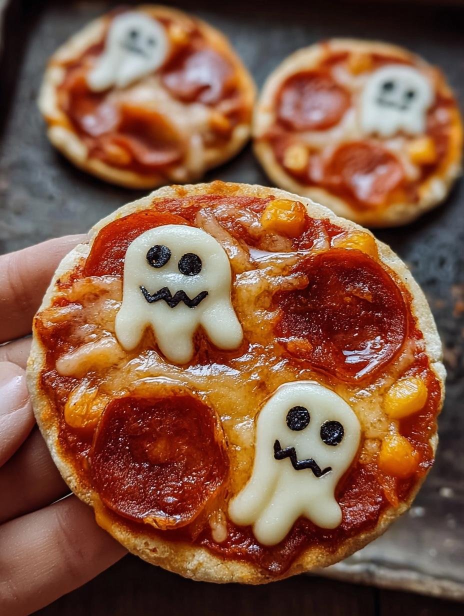 Gezellig griezelige Peasy Mini Halloween Pizza tips - Peasy Mini Halloween Pizza - additional detail