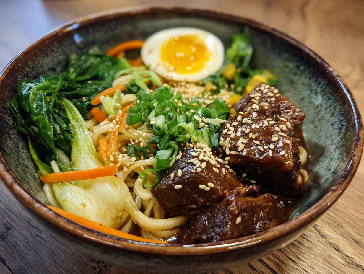 Sesame Ginger Ramen Bowls