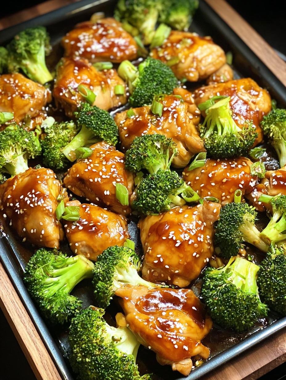 Sheet Pan Honey Garlic