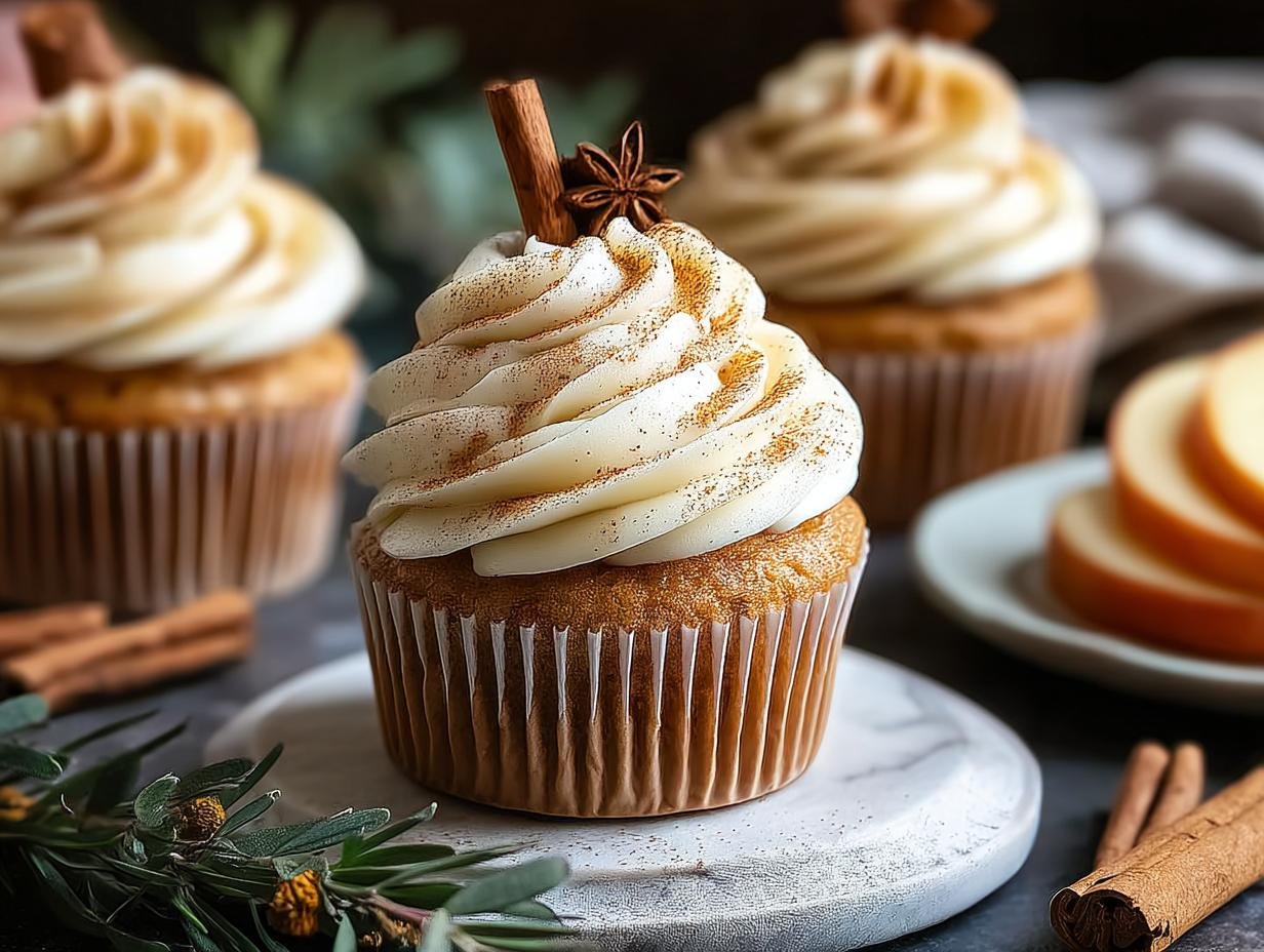 Heerlijke Spiced Apple Cider Cupcakes: Echt Een Keer Proeven - Spiced Apple Cider Cupcakes - additional detail