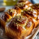 Suse Pistazien Hefeschnecken Ein