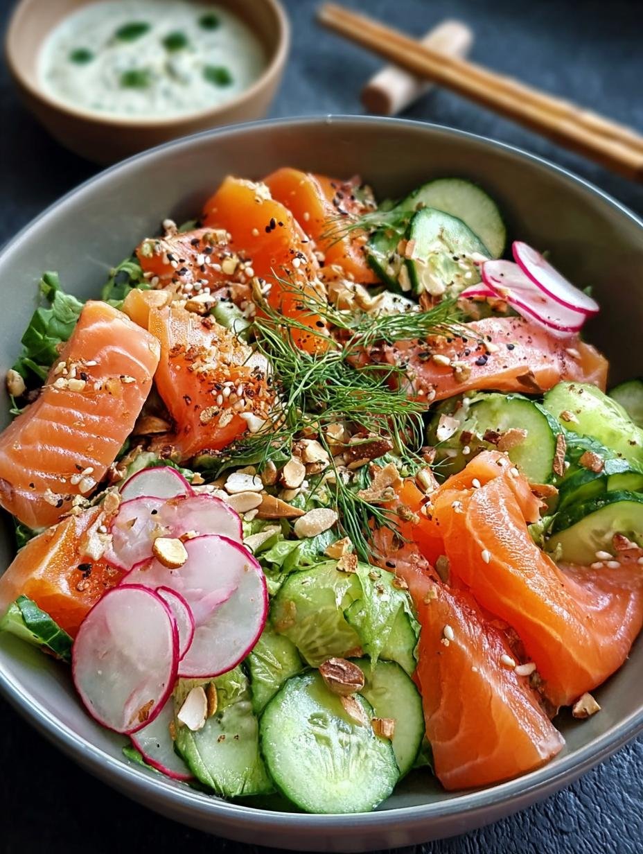 Sushi Salat Mit Stremellachs