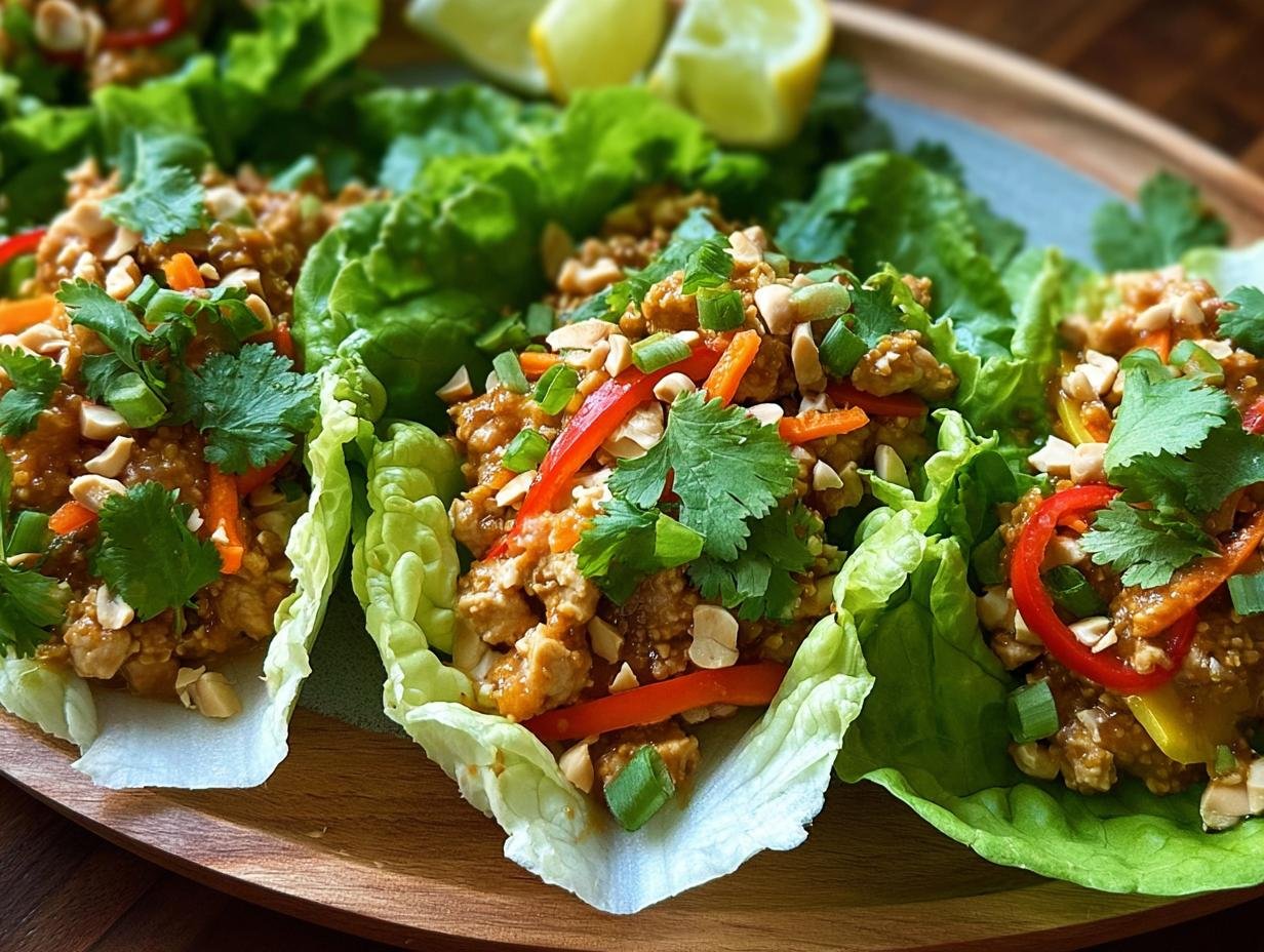 Thaise Pindakip Sla: Ingrediënten en bereidingswijze voor een snelle maaltijd