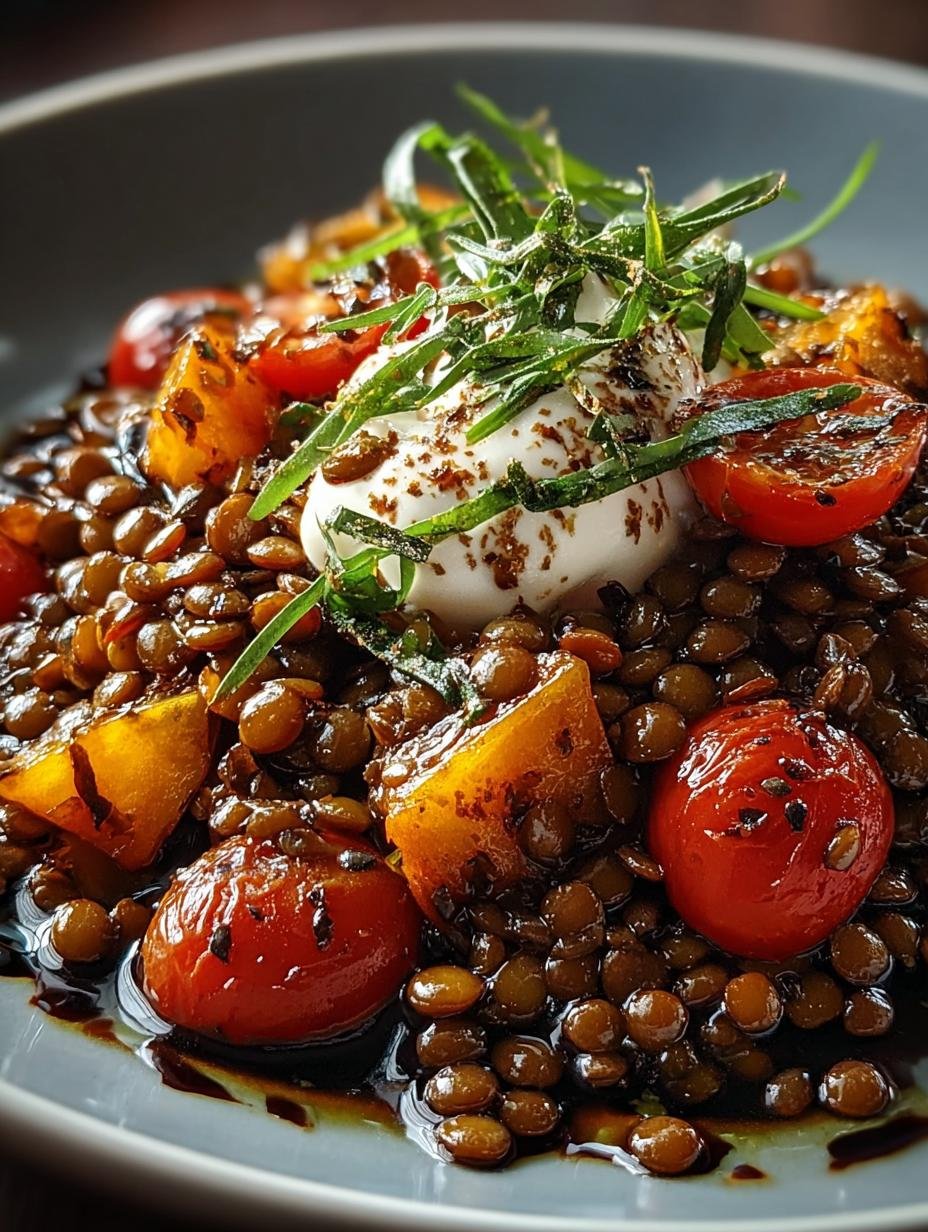 Balsamico Linsen Grundrezept Und