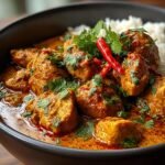 Indisches Huehnercurry Mit Kokosmilch