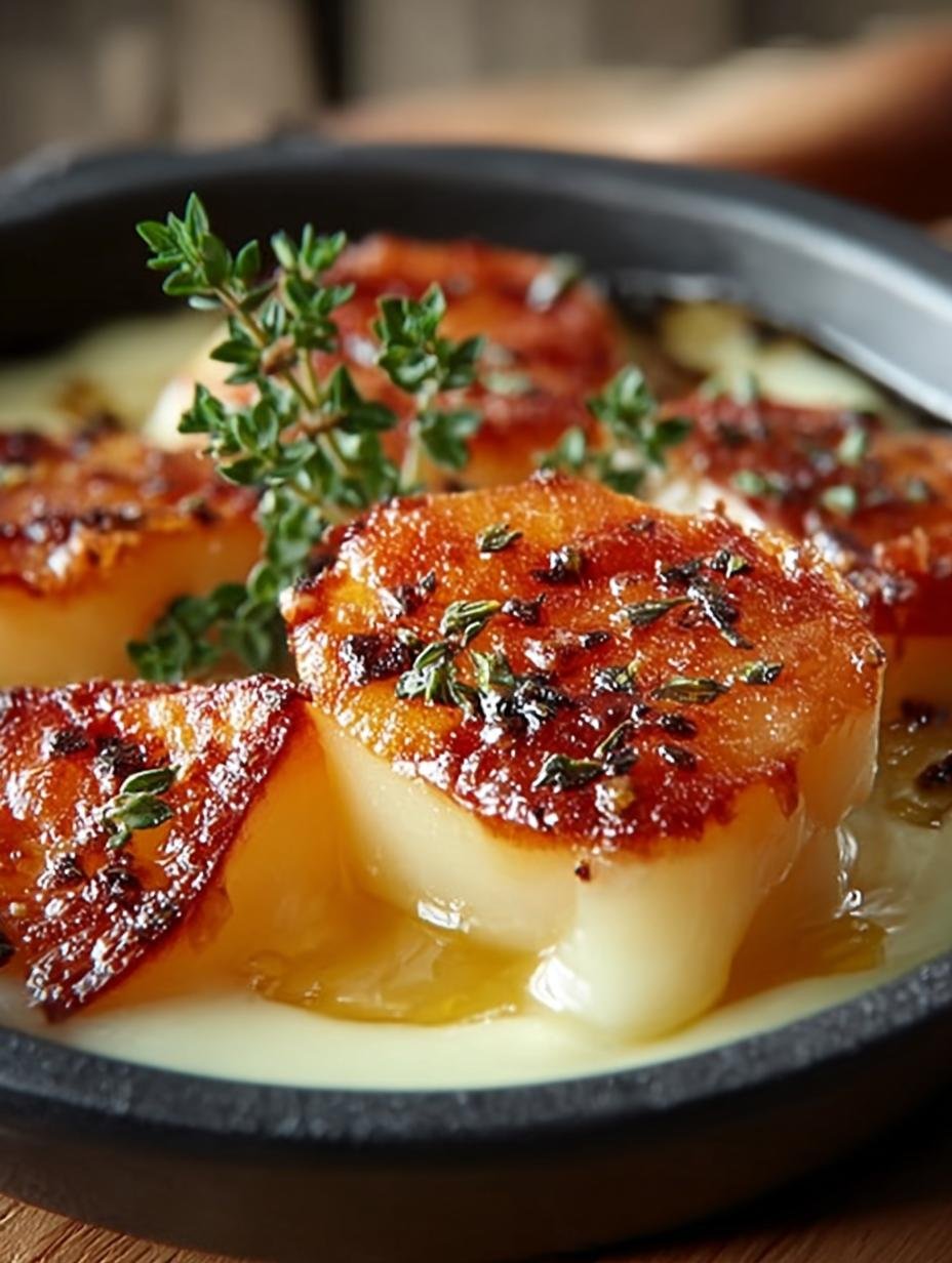 Karamell Apfel Raclette Ein