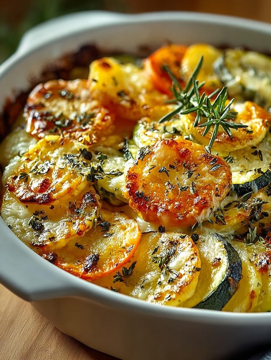 Kartoffel Zucchini Karotten Auflauf