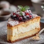 Kase Sahne Torte Eine