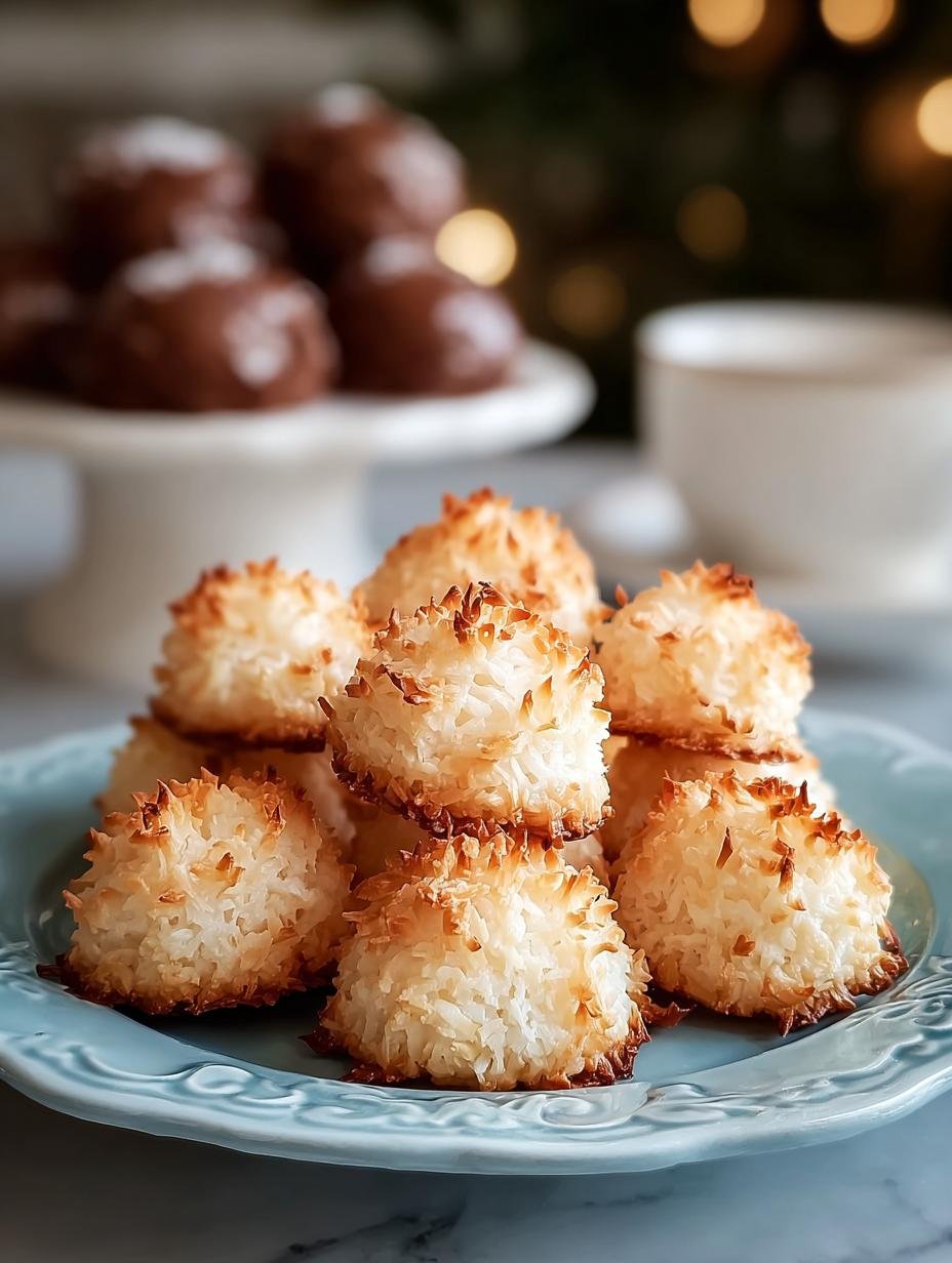 Ultiem Kokosmakronen Recept: Oma's 1 Geheim! - Kokosmakronen Rezept - main visual representation