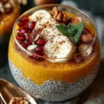 Kuerbis Gewuerz Chia Pudding