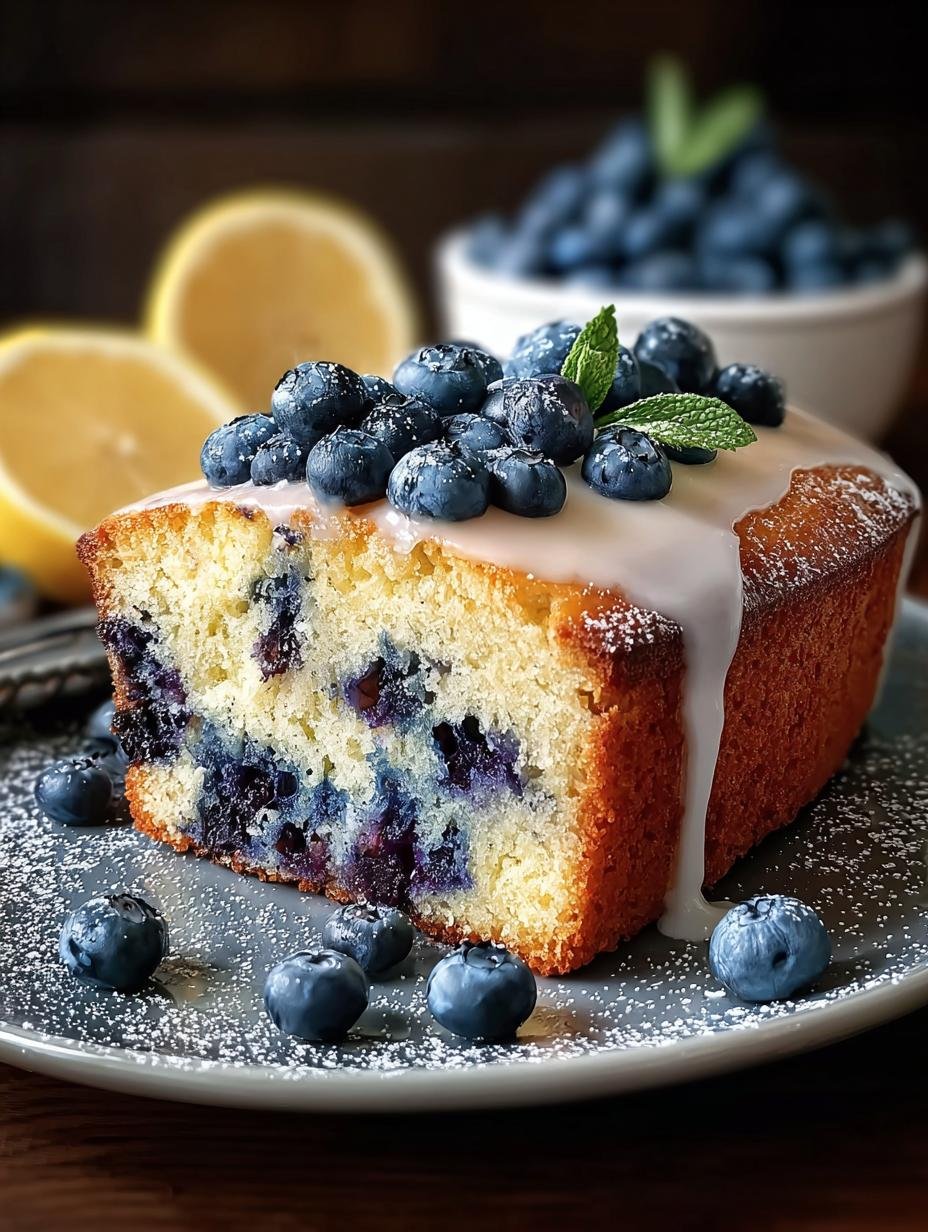 Leichter Joghurtkuchen Mit Blaubeeren