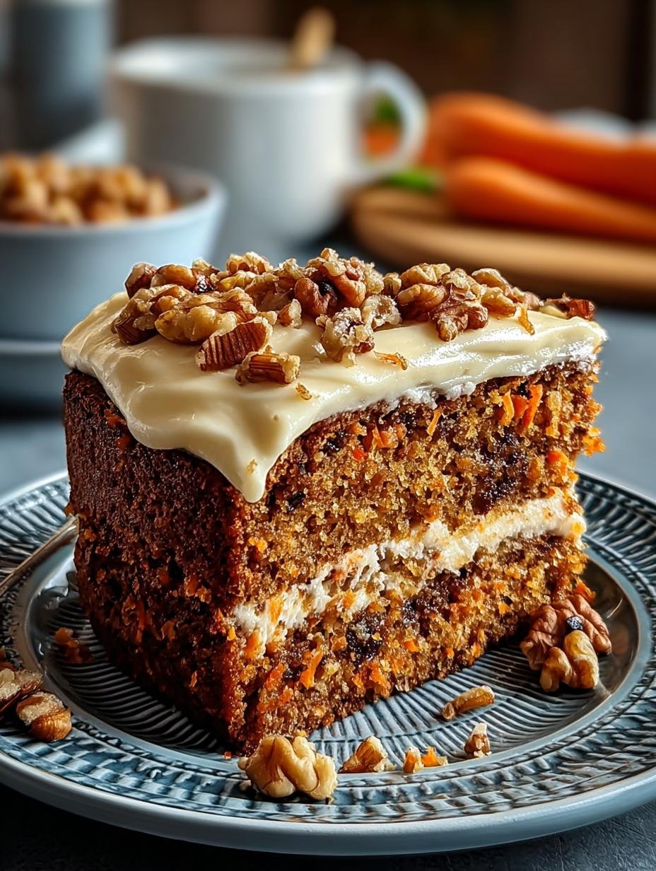 Mehlfreier Haferflocken Moehrenkuchen