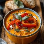 Ofenkuerbis Paprika Sauce