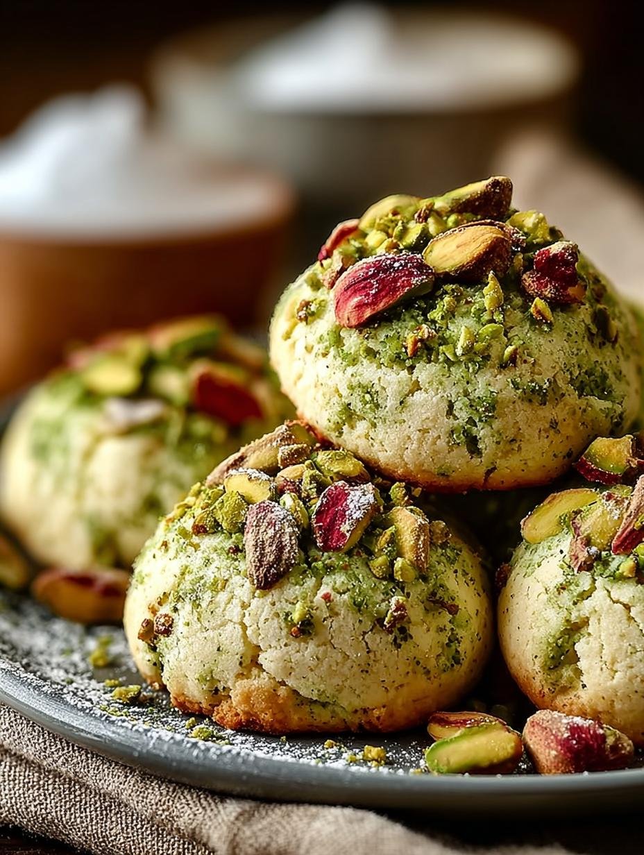 Pistazien Platzchen Ohne Mehl