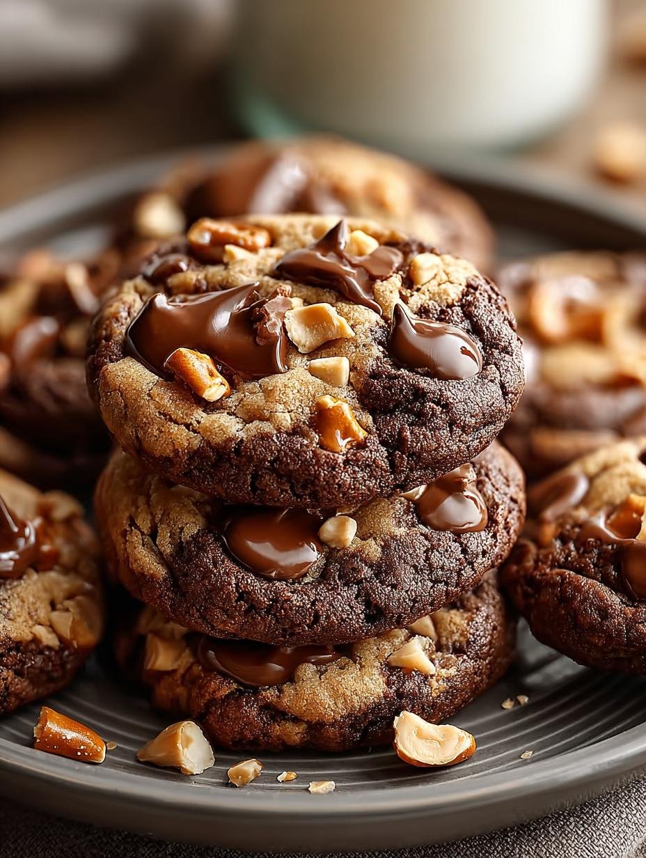 Schokokekse Mit Erdnussbutter Und