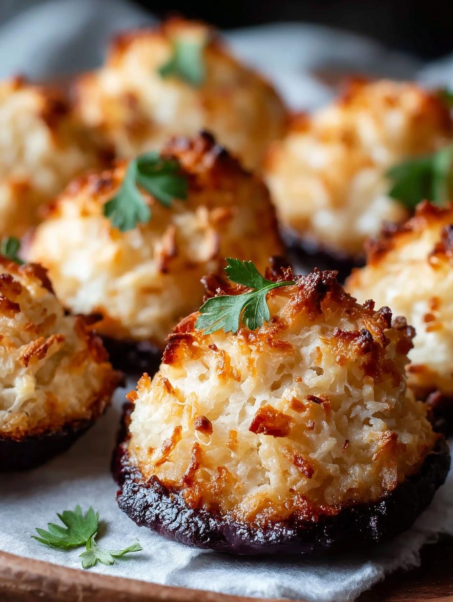 Ultra Leckere Vegane Kokosmakronen