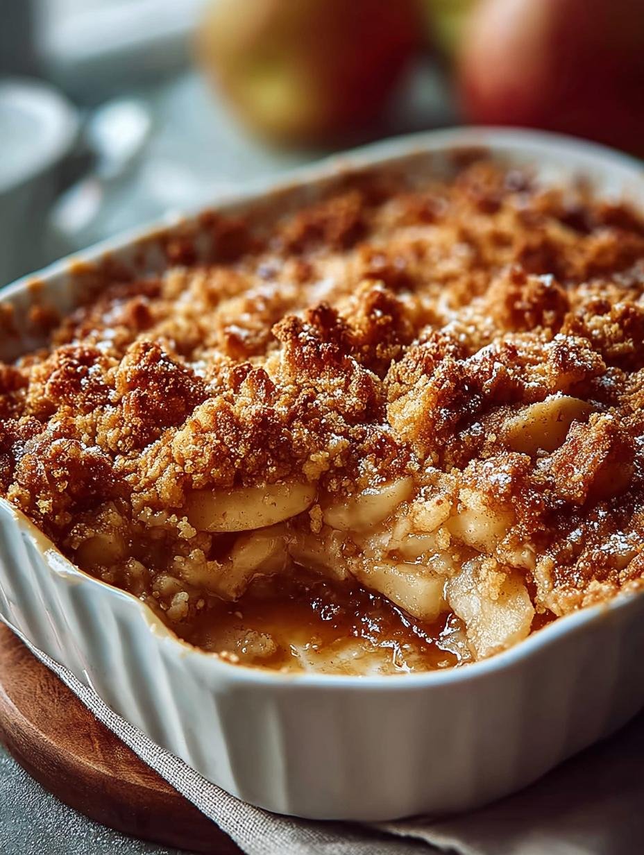 Apfel Crumble Ein Unglaubliches