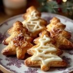 Festliche Blatterteig Tannenbaume Ein