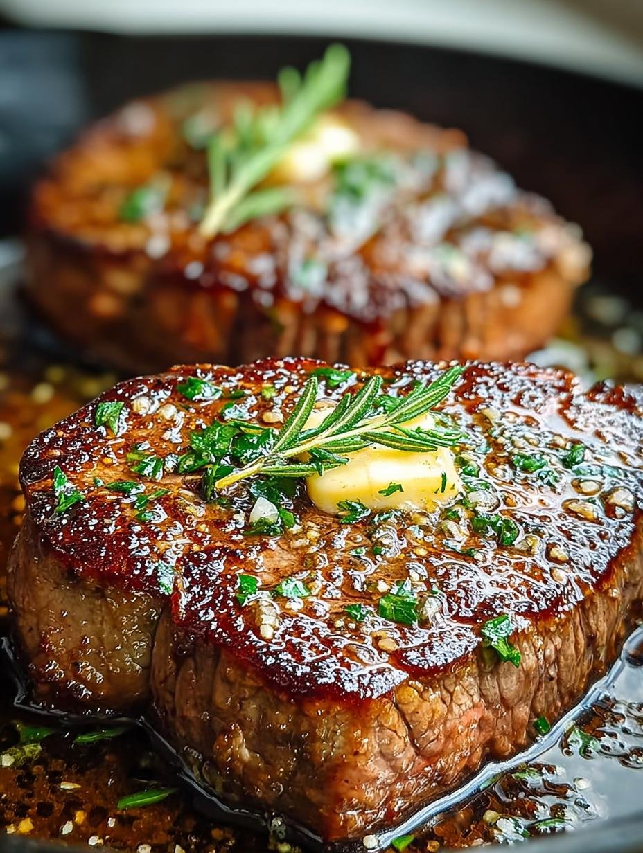 Garlic Butter Skillet Steak