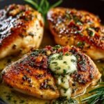 Gebackenes Hahnchen Mit Knoblauchbutter