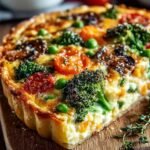 Gemusequiche Vegetarisch Ein Unglaubliches