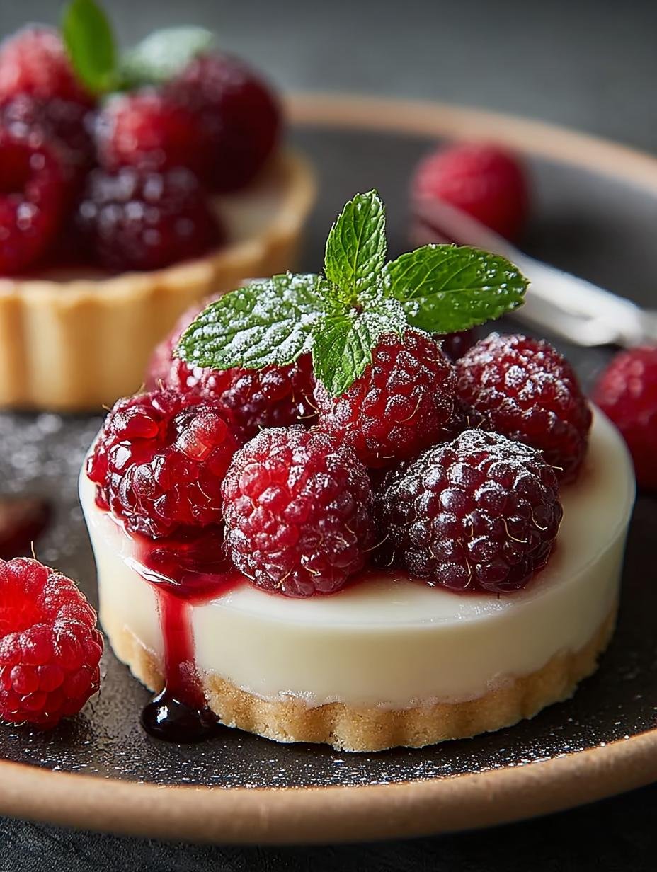 Verrukkelijke Himbeer Tortchen Ein Unglaublich met verse frambozen en slagroom, klaar om te serveren