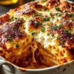 Klassischer Nudelauflauf Mit Kase