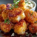 Knusprige Low Carb Blumenkohl