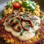 Mozzarella Roesti Mit Zwiebel