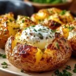 Ofenkartoffel Aus Der Heissluftfritteuse