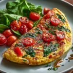 Omelett Mit Gemuse Ein