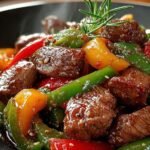 Pepper Steak Mit Paprika