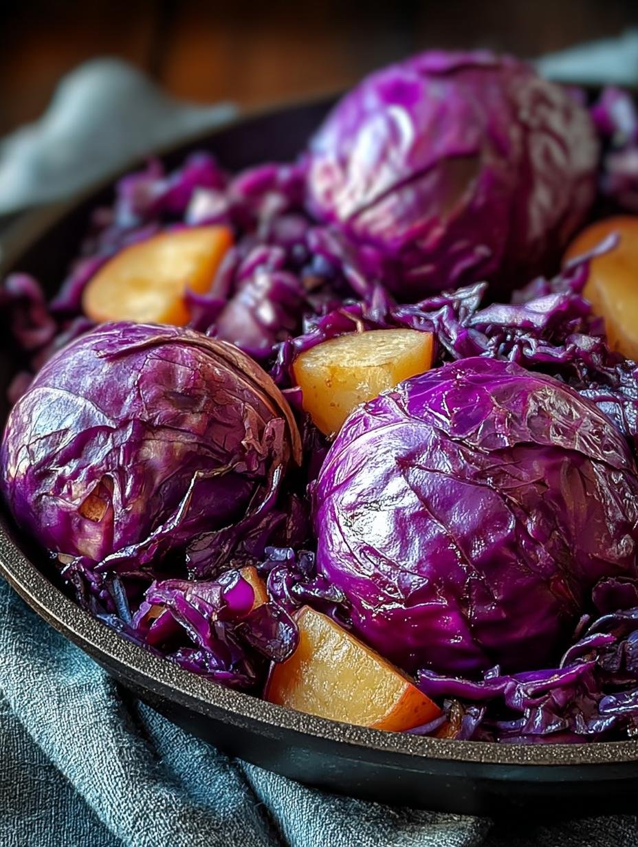 Rotkohl Pfanne Met Kartoffeln: Berlijns Wonder in 1 Pan - Rotkohl Pfanne Mit Kartoffeln - main visual representation